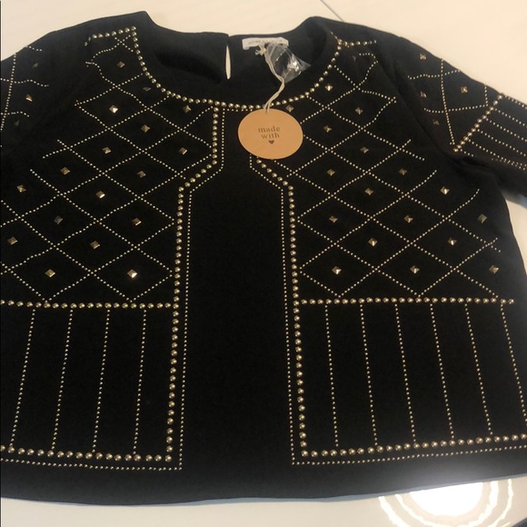 New!😃❤️ Honey punch black blouse. - Picture 6 of 10